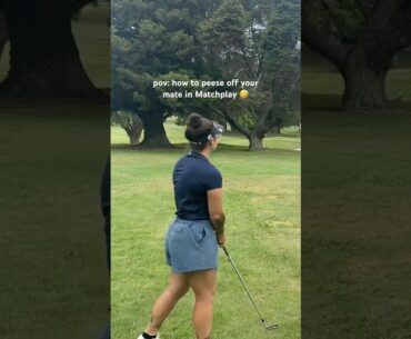When girls out do guys in male dominated fields 👀 #golfgirl #golfergirl #golfmatchplay