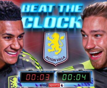 “I’M CLEVER MATE!” 😤 Ollie Watkins vs Matty Cash | Beat The Clock
