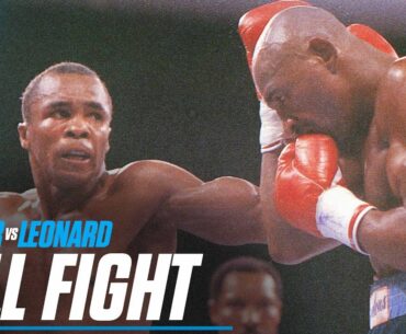 Sugar Ray Leonard vs Marvelous Marvin Hagler | APRIL 6, 1987