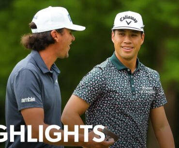 Highlights | Round 1 | Zurich Classic | 2025