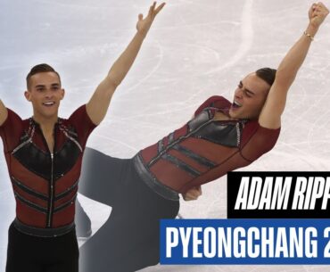 Adam Rippon’s Olympic Brilliance on Ice 🔥 | PyeongChang 2018 | Athlete Highlights