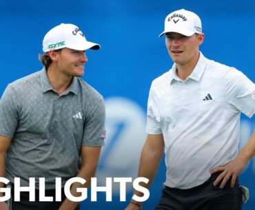 Nicolai and Rasmus Højgaard shoot 13-under 59 | Round 1 | Zurich Classic | 2025