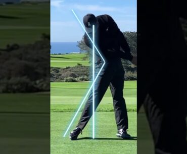 tiger woods iron swing slow motion face on - K POSITIONS