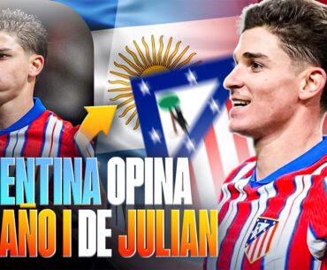 ¡ASÍ VALORAN DESDE ARGENTINA EL PRIMER AÑO DE JULIÁN ÁLVAREZ EN EL ATLETI!