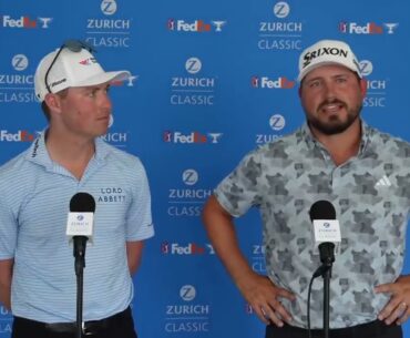 Novak and Ben Griffin shows a wonderful foursome round at Zurich Classic