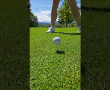 Perfect Height. Cleaner Shots. One Tee to Rule Them All. #golf #golfswing #golftee #lignumtee