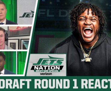 Reaction to Jets' first-round draft pick from Connor Rogers, Connor Hughes, and Quincy Enunwa