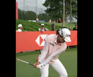 Jinhee Im's trademark pre-shot routine