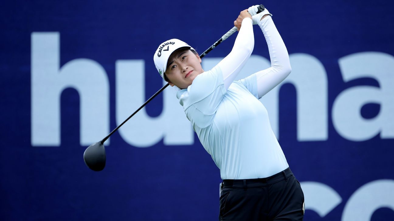 Albatross helps Yan Liu hold onto Chevron Championship lead Albatross helps Yan Liu hold onto Chevron Championship lead