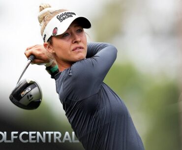 Nelly Korda struggles early at 2025 Chevron Championship | Golf Central | Golf Channel