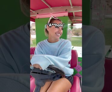 It is with a heavy heart #cartgirl #funny #golfgirls #bevcart #golfers #golfprank #golfjokes #lol