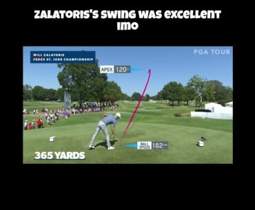 Exceptional Tee Shot from Will Zalatoris! #golf #willzalatoris #pgatour