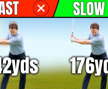 I Swung Slower And Instantly Gained 30 Yards, Here’s How!