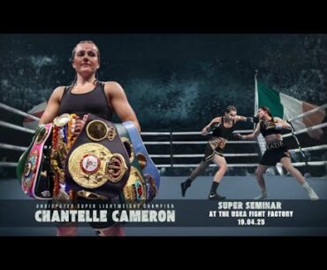 Chantelle Cameron USKA Boxing Seminar - 19-04-25 - Slide Show