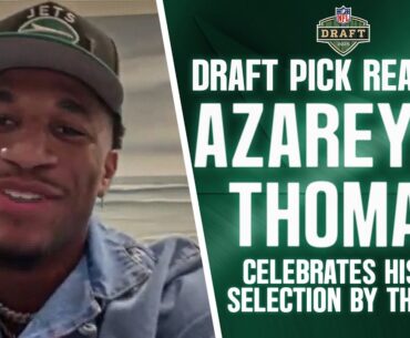 CB Azareye'h Thomas on bringing 'physicality' to Jets after third-round selection in NFL Draft