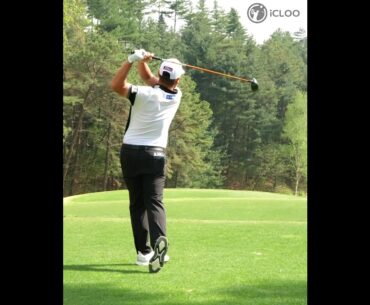 This is the PGA swing. He is Sungjae Im.