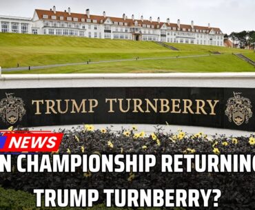 Could the Open Championship Return to Trump Turnberry? | R&A Responds । USA GOLF NEWS