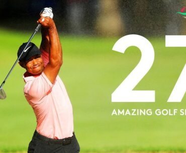 27 Crazy Tiger Woods Golf Shots