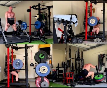 Jason Blaha Training Dynamic Effort Squat & Deadlift Day 4-25-2025!