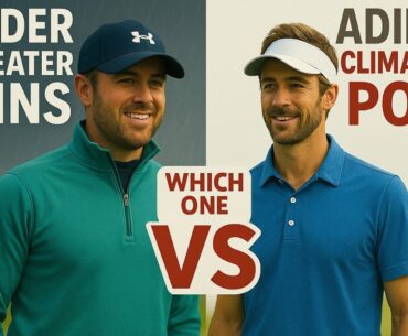Under Armour Storm Sweater vs Adidas Climacool Golf Polo Review and Comparison