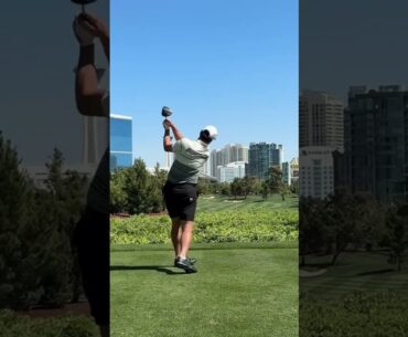 Travis and Jason Kelce’s swings are ____...comment below!  #golf #kelce