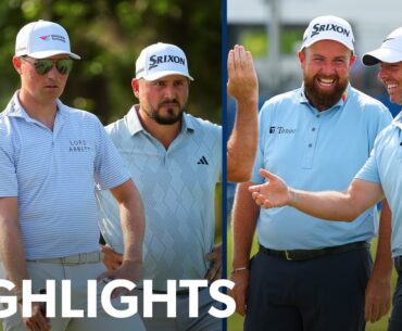Highlights | Round 3 | Zurich Classic | 2025