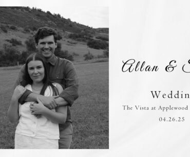 Allan and Sarah Wedding Ceremony Live