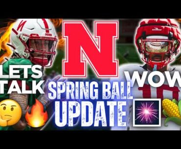 FIVE BIG NUGGETS From Nebraska’s SPRING GAME🔥👀| CONCERNS + Scrimmage RECAP | Husker Football News