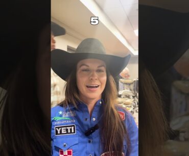 Hailey Kinsel Describes Barrel Racing in 10 Seconds