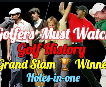 Grand Slam Winners (6) Holes-in-One #golf #pga #rorymcllroy #tigerwoods