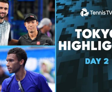 Fritz Battles Fils; Nishikori Makes Return, Ruud & More Feature 💥 | Tokyo 2024 Highlights Day 2