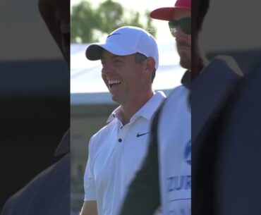 It's always all smiles between Rory McIlroy and Shane Lowry 😅 #shorts