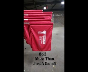 GOLF, For Me, so much more than a game.