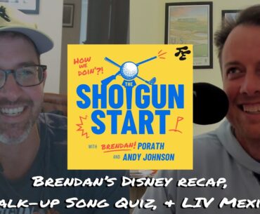Rory returns, Annual Walk-up Music Quiz, LIV’s pre-PGA schedule | The Shotgun Start