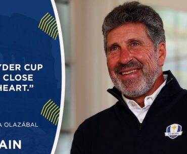 José María Olazábal Named as Team Europe Vice Captain for the 2025 Ryder Cup