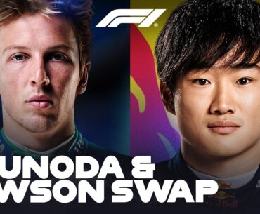 Liam Lawson Replaced By Yuki Tsunoda!