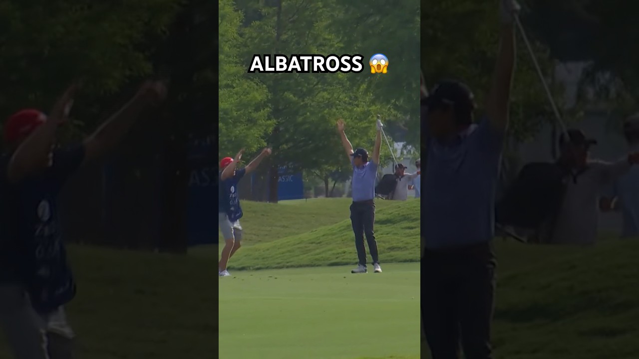 The RAREST shot in golf 🤯 The RAREST shot in golf 🤯