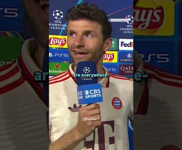 Thomas Muller's Emotional Goodbye to the Champions League?😥 | UCL Today | CBS Sports Golazo
