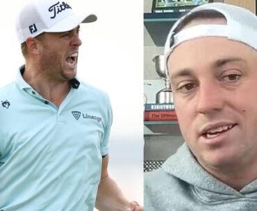 Jordan Spieth grilling worrying Justin Thomas after PGA Tour star’s huge £2.7m win