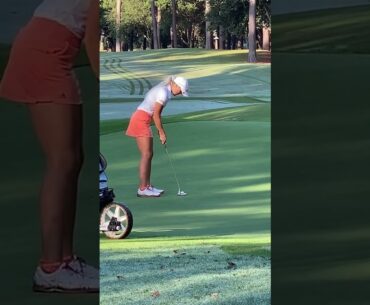 Nailing 1-2 putts! #girls #golf
