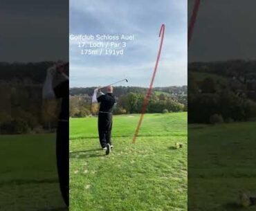 Golfclub Schloss Auel 17. Loch / Par 3 #golf #golfcourse #golfswing #par3