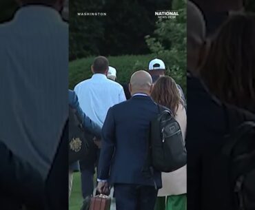 Eagles' Saquon Barkley spends day with President Trump before team White House visit