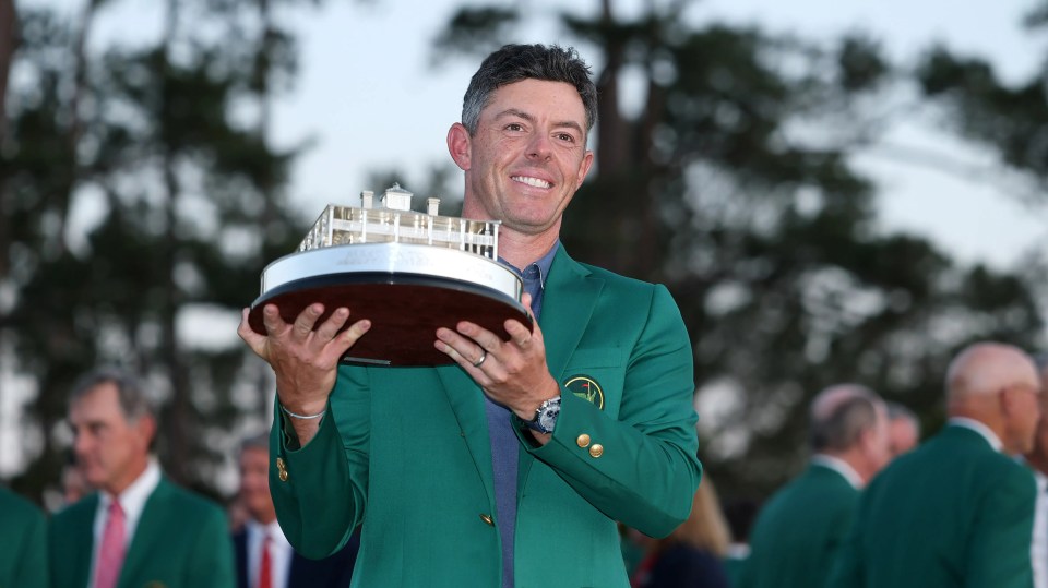 McIlroy is playing for the first time since winning The Masters