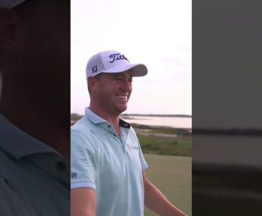 Look how much it means to Justin Thomas & his family after his RBC Heritage win! 😅🏆 #shorts