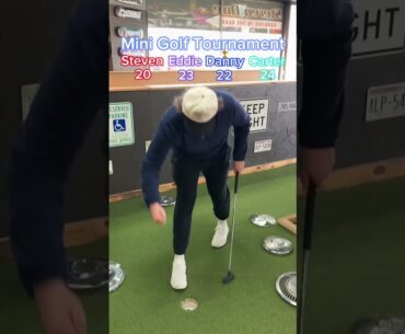 Mini Golf Tournament #4 (Hole 11) #minigolf #puttputtgolf #golf