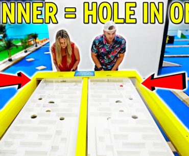 Insane ONE OF A KIND Mini Golf Course!