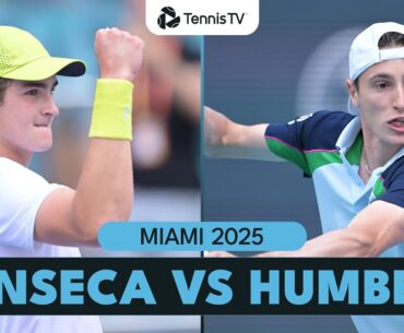 Entertaining Joao Fonseca vs Ugo Humbert Highlights 🤩 | Miami 2025