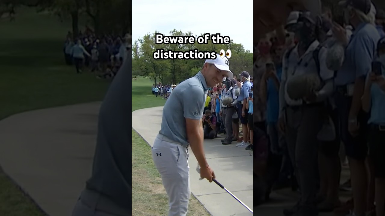 Nothing fazes Jordan Spieth 😳 Nothing fazes Jordan Spieth 😳