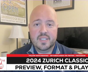 Zurich Classic 2024: The team format and how it works