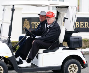 UK Government pushing for Donald Trump's Turnberry to host The Open in bid to woo golf-mad President